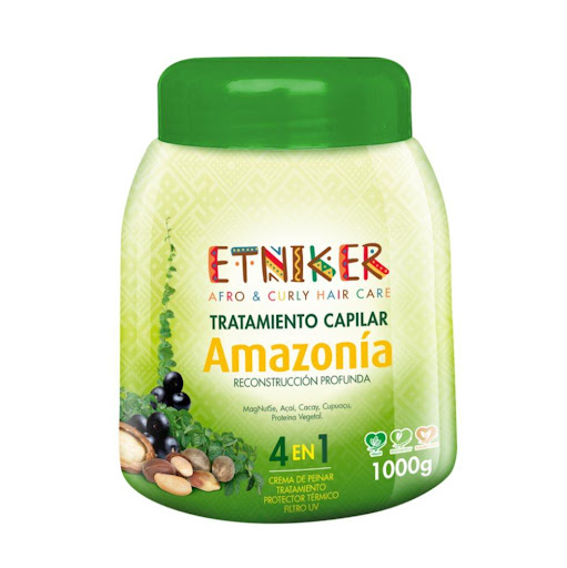 TRATAMIENTO AMAZONIA 1000g ETNIKER 1000 x 1 RECONSTRUCCIÓN PROFUNDA MagNutSe, Açaí, Cacay, Cupuaçu, Proteína Vegetal.MI TIERRA es una línea pensada en tí, que utiliza activos ancestrales Colombianos, que brindan a tu corona extra humectación, e