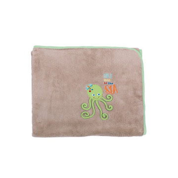 Solo Online Cobija Camino Color   Beige Verde X 1 Unidad 