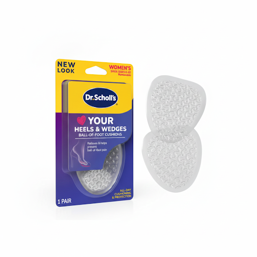 Almohadilla Para Tacones Dr. Scholls En Gel Invisible Blíster x 1 Par