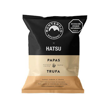 Papas Monterojo X Hatsu   Sabor Trufa x 100 gr  