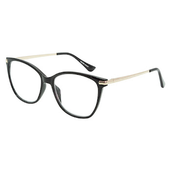 Gafas Para Lectura   Foster Grant Fgr Alianna Blk 200 Color Negro Con Dorado  