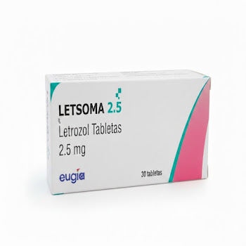 Letsoma Letrozol 2.5mg Eugia Caja x 30 Tabletas  