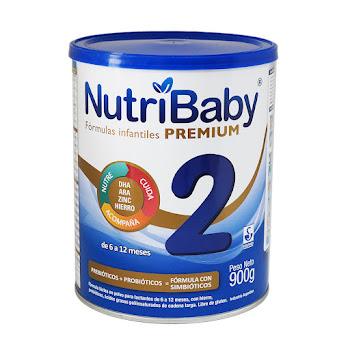 Formula Infantil Nutribaby Premium Etapa 2 Lata x 900 gr  