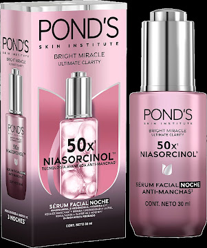 Serum Ponds Bright Miracle Antimanchas Noche Frasco x 30 ml  