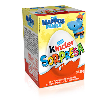 HUEVO KINDER SORPRESA   THE HAPPOS FAMILY X 20G                          