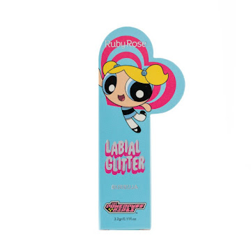 Labial Glitter Chicas Superpoderosas Ruby Rose Burbuja x 3.2 gr  