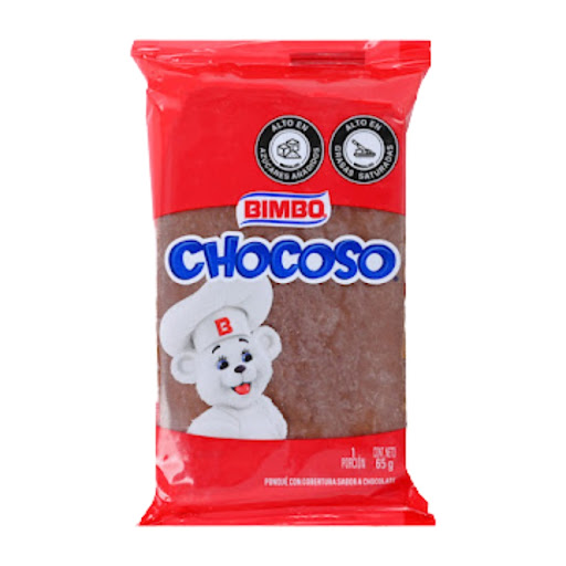 Ponqué Bimbo Chocoso Bolsa x 65 gr