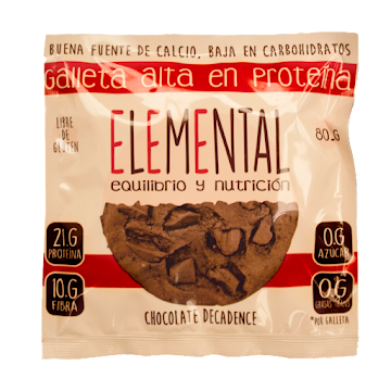 Galleta Proteina   Chocolate Decadence X 80 G 