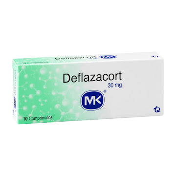 Deflazacort MK 30 mg Caja x 10 Comprimidos  
