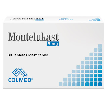 **Montelukast Monosódico Colmed 5mg Caja x 30 Tab Masticables  