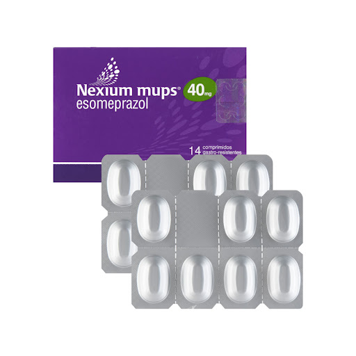 Nexium Mups Esomeprazol 40 mg Astrazeneca Caja x 14 Comprimidos