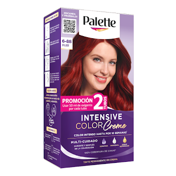 Tinte Palette Intensive Color Creme 6-88 Rubí Caja x 1 und  