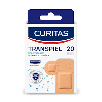 Curitas Transpiel Hansaplast Impermeable Caja x 20 und  