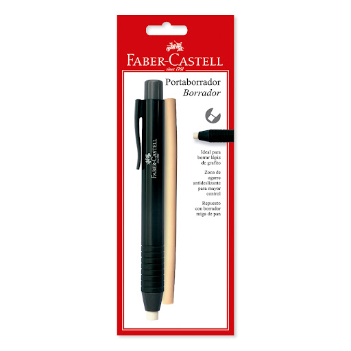 Portaborrador Y Repuesto Faber Castell x 1 und