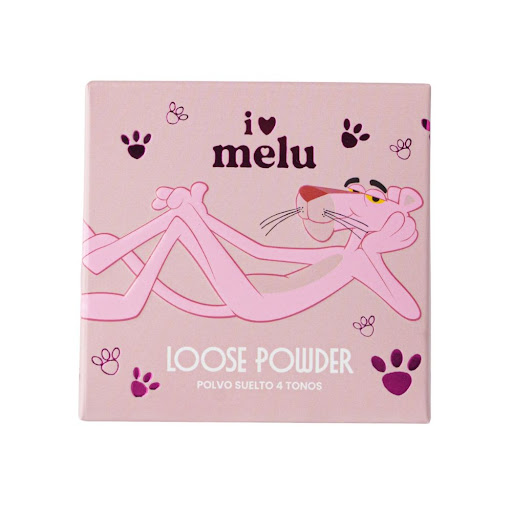 Polvo Suelto Melu Pantera Rosa 4 Tonos Caja x 18 g
