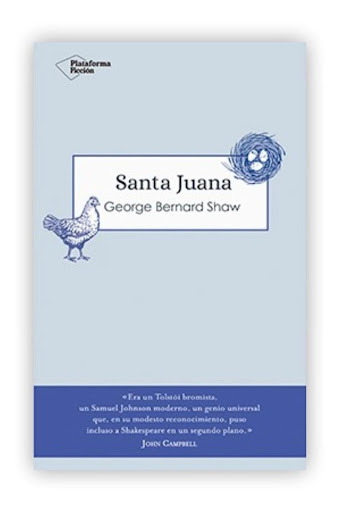 Santa Juana. George Bernard Shaw Plataforma Libro x 1  