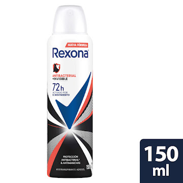 Desodorante Rexona Spray Invisible Woman 48h X150ml  
