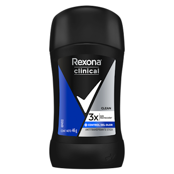 Antitranspirante En Barra Rexona Men Clinical Expert Clean x 46 gr  