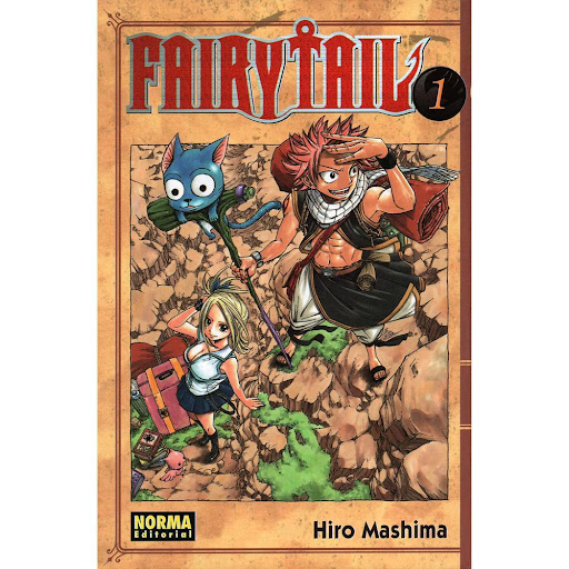 Fairy Tail No. 1 Editorial Norma Libro x 1.0 FAIRY TAIL 1   Autores:Hiro Mashima  Colecciones:CÓMIC MANGA  Editoriales:NORMA Editorial  Series:FAIRY TAIL   El gremio de magos Fairy Tail es el más temido de todo el reino. Allí conviven los magos 