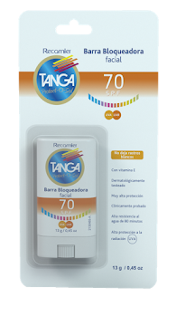 Bloqueador Facial Tanga 70 SPF Barra x 13 gr undefined