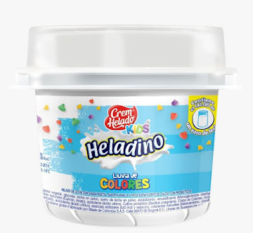 Vaso Kids Lluvia Colores   Crem Helado X 50gr 