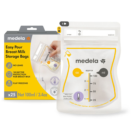 Bolsas De Almacenamiento Medela Leche Materna Caja x 25 und