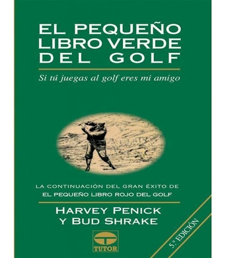 El Pequeño Libro Verde De Golf Ediciones Tutor,S.A. Libro x 1  