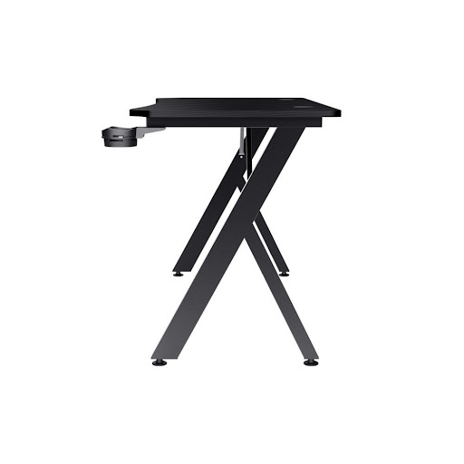 Mesa para Gamer Trust Gxt 700 Omnius Negra TRUST Caja de cartón x 1 Mesa para Gamer Trust Gxt 700 Omnius Negra Mesa para gaming con recubrimiento superior de PU de alta calidad/Borde frontal en ángulo y ergonómico para un cómodo posicionamiento de muñecas y antebrazos