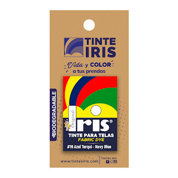 Colorante Textil Iris Azul Turqui #19 x 1 und   