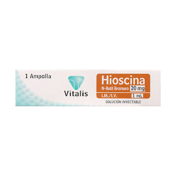 Hioscina 20mg/1ml Vitalis Caja x 1 Ampolla  