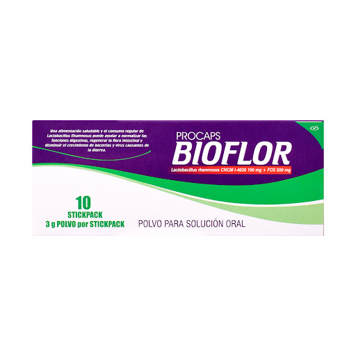 Bioflor Procaps Polvo Caja x 10 und