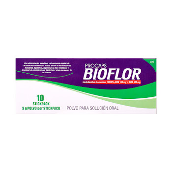 Bioflor Procaps Polvo Caja x 10 und  