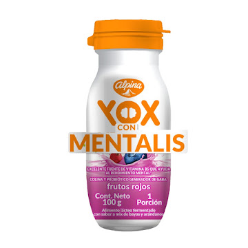 Yogurt Alpina Yox Con Mentalis Frutos Rojos x 100 gr  