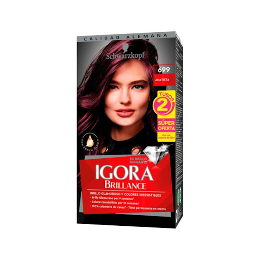 Tinte Igora Brillance 699 Amatista Caja x 1 und