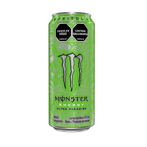Bebida Energizante   Monster Paradise Sabor Tropical x 473 ml