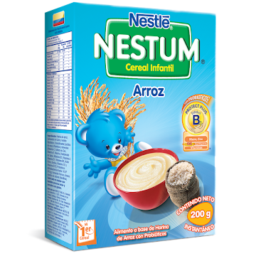 CEREAL NESTUM ARROZ   ÚNICO CON PROBIÓTICOS X200G 