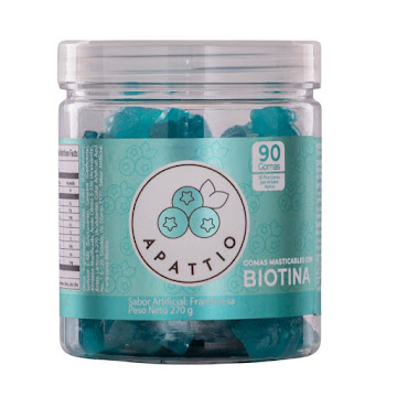 Gomas Apattio Hair and Nails Frasco x 270 gr  