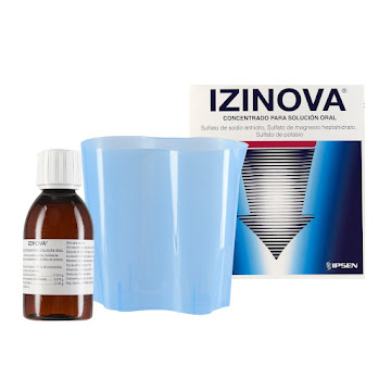 Izinova Sulfato de Sodio + Potasio + Magnesio 17,5/3,1/3,2mg Abbott Frasco x 176 ml  