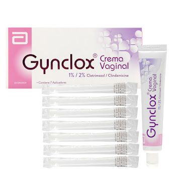 Gynclox 1/2% Crema   Vaginal Caja X40g Laf Clotrimazol Clindamicina      