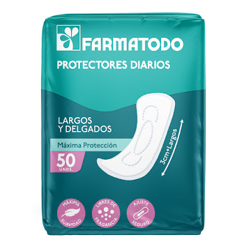 Protectores Farmatodo Largos Ultraflexibles x 50 und  