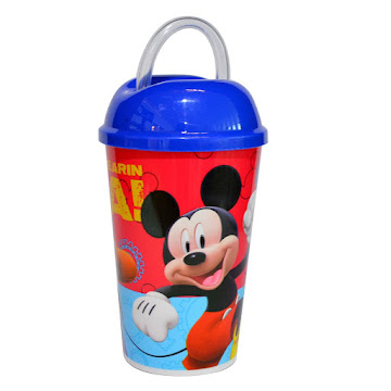 Solo Online Vaso Redondo 9oz   Tapa   Y Pitillo   Mickey 