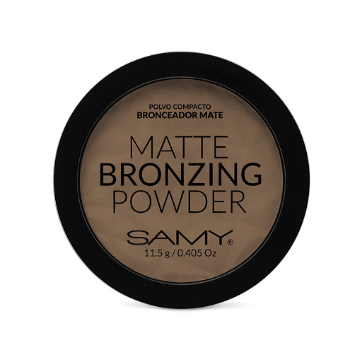 Polvo Compact Broncead Mate Samy # 1 x 11.5 gr