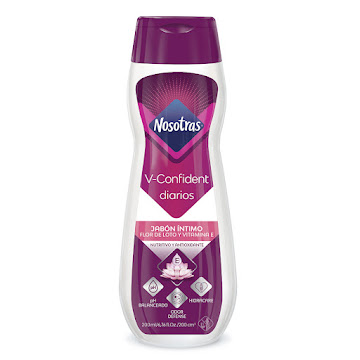 Jabón Íntimo Nosotras V-Confident Frasco x 200 ml  