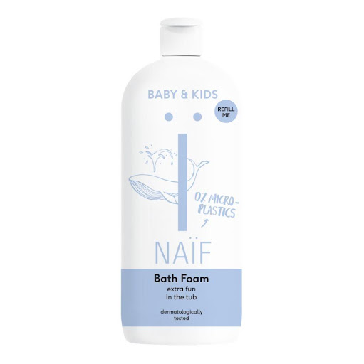 Espuma de tina para Bebés Naïf  Botella x 500ml NAÏF BOTELLA x 500ML