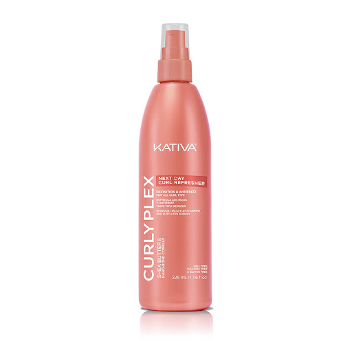 Spray Kativa Curly Plex Renovador De Rizos Al Día Siguiente x 225 ml 