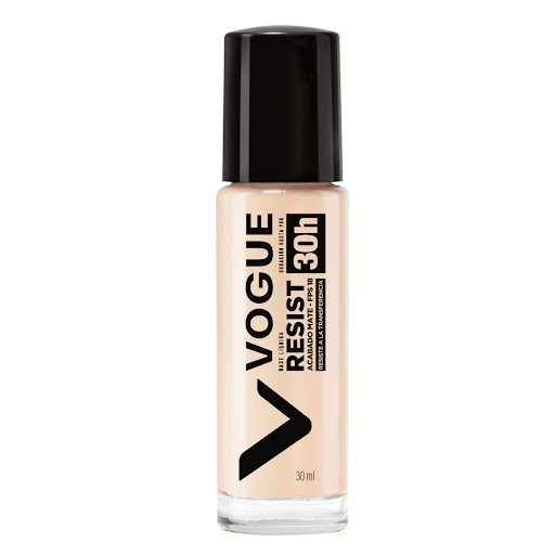 Base Líquida Vogue Resist Crema 01 x 30 ml