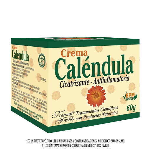 Crema Caléndula Natural Freshly Frasco x 60 gr