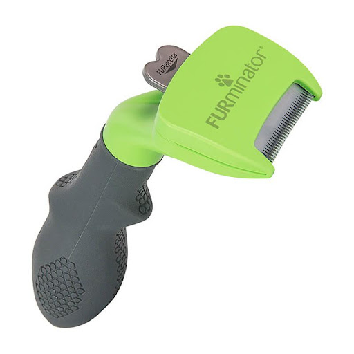 FURMINATOR DESLANADOR PERRO PEQUEÑO PELO CORTO SPECTRUM BRANDS  x 1 Herramienta especializada para perros pequeños de pelo corto, diseñada para reducir eficazmente la muda sin dañar la piel ni el manto superior.Características:Material: Borde de acero inoxidable durad