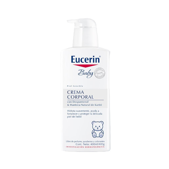 Crema Corporal Eucerin Baby x 400 ml  