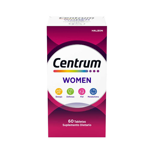 Centrum Women Multivitamínico, mujeres entre 18 y 49 años X&nbsp;60 tabs
